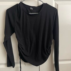 Black Long Sleeve Women's Top